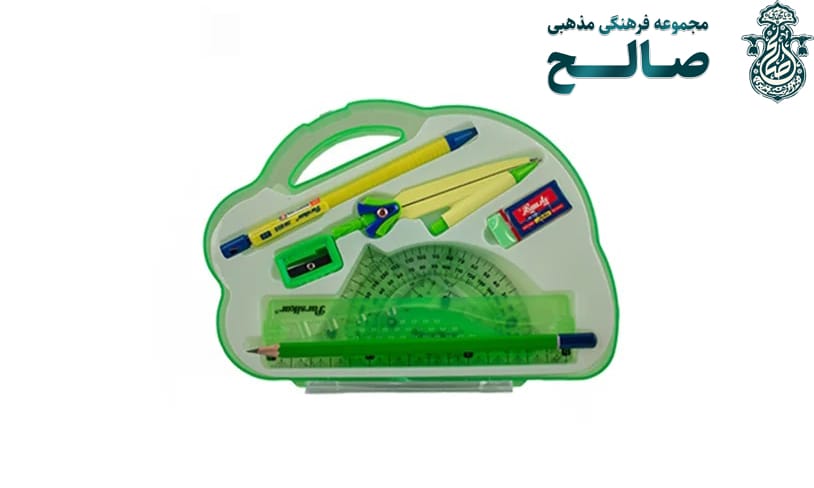 خط کش، گونیا و نقاله مذهبی با بهترین قیمت – بروزرسانی 29 شهریور 1405 ست خطکش و گونیا و نقاله مذهبی