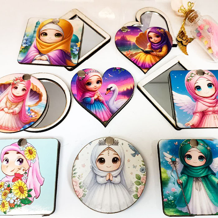 آینه تاشو دخترانه