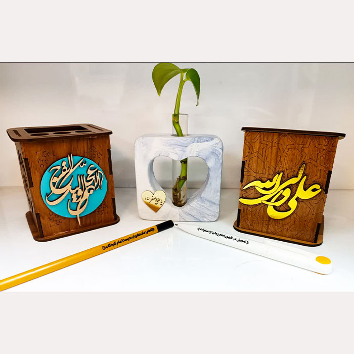 جاقلمی چوبی مهدوی سری 1