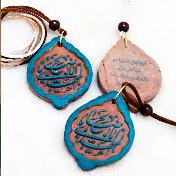 آویز خودرو سفالی مهدوی