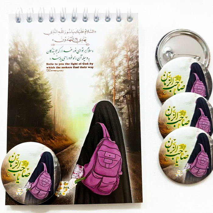 ست یادداشت سیمی دخترانه و پیکسل